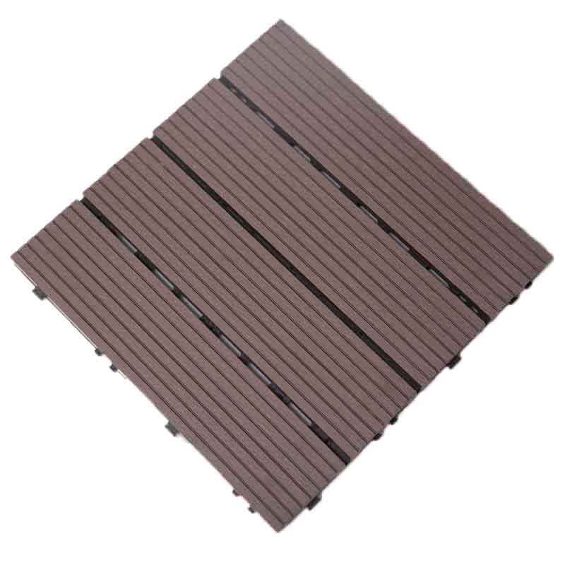 DIY户外阳台木塑地板